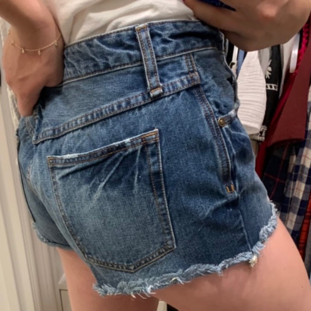 Free People Denim Shorts